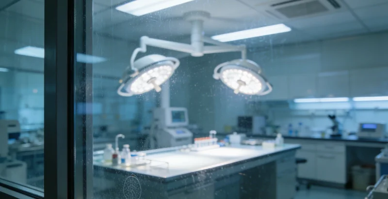 万核基因驻马店实验室内景,技术