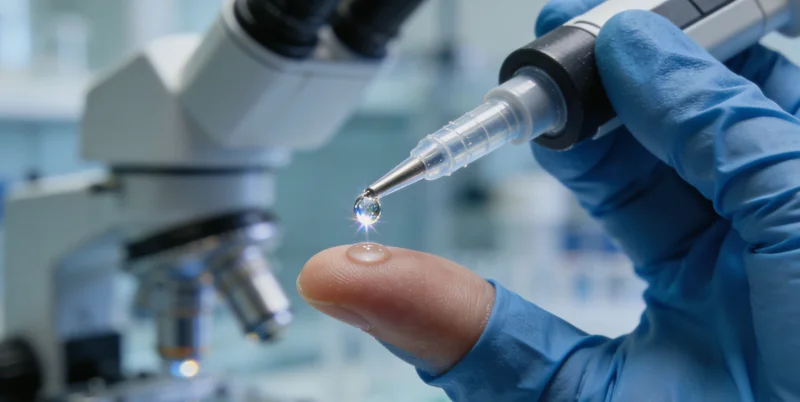 电子显微镜下的高危型HPV病毒