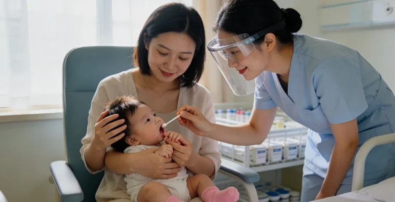 宜宾女性在进行健康检查