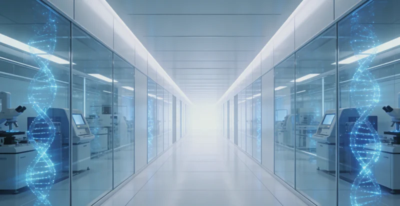 医生手持检测报告,正在向患者家