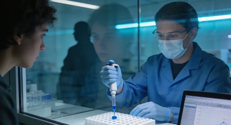 专业基因检测实验室内部环境