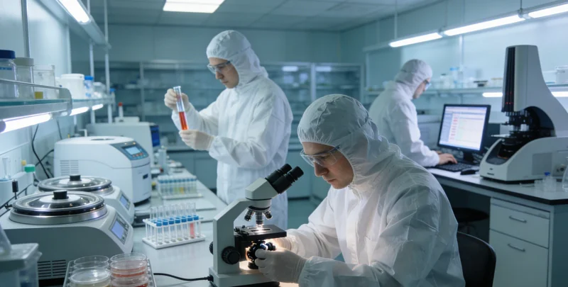 专业人士进行基因检测报告的一对一解读