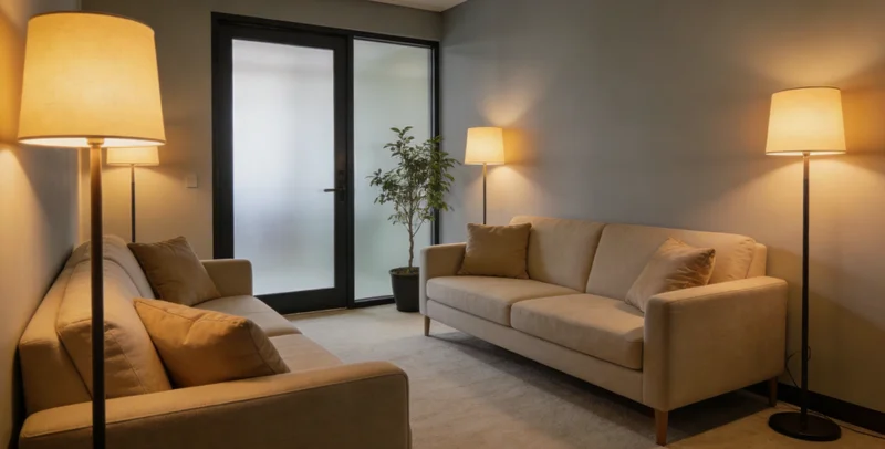 工作人员正在为客户详细解读检测