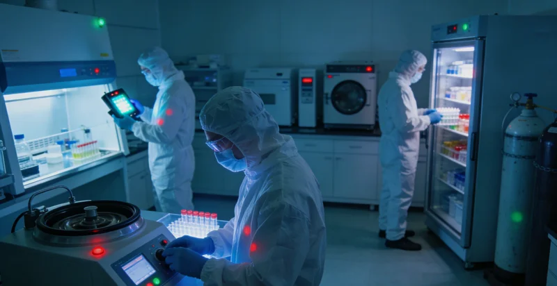 电脑屏幕上显示的病原体基因序列