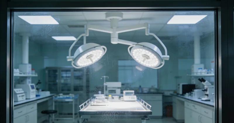 医生和患者正在一起查看并解读基因检测报告