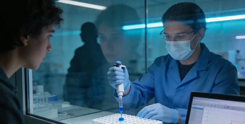 专业实验室进行HPV基因检测的