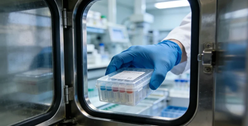 专业人士为患者解读基因检测报告示意图