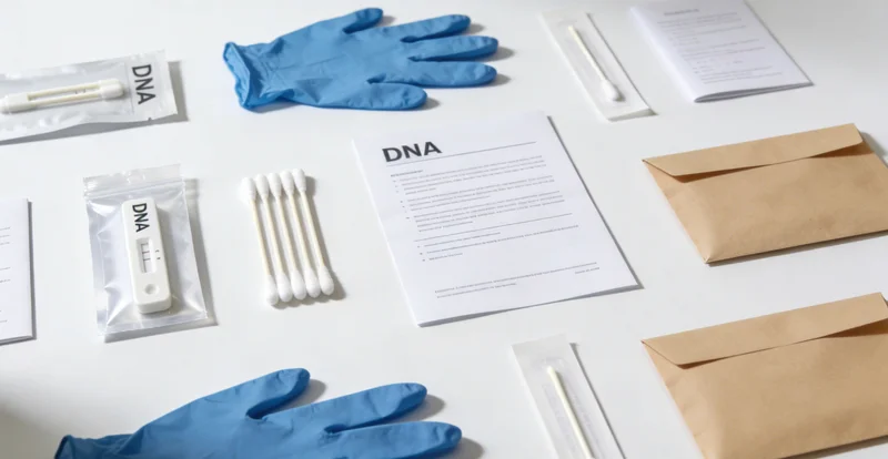 医生正在向咨询者解读检测报告