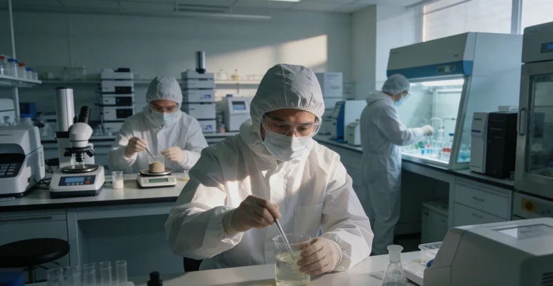 基因检测报告与专业解读示意图