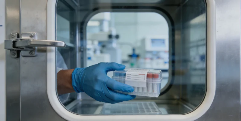 专业的基因检测报告与医患沟通示意图，体现代入感