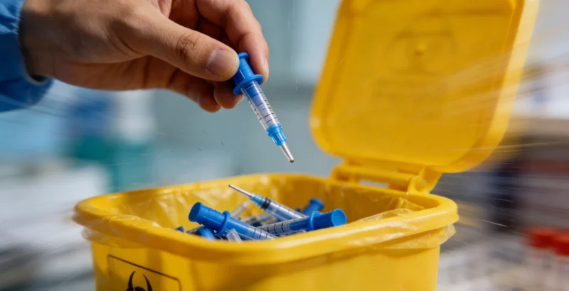 医生正在分析髓母细胞瘤基因检测报告