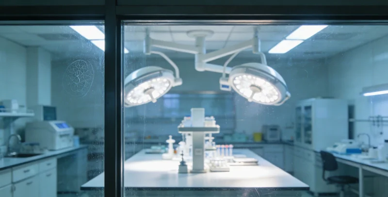 专业人士与家庭温馨解读基因检测报告的场景