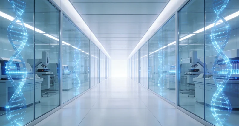 一份基因检测报告的特写,旁边有