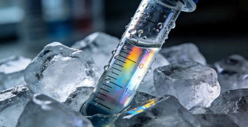 整齐摆放的细菌基因检测家用采样