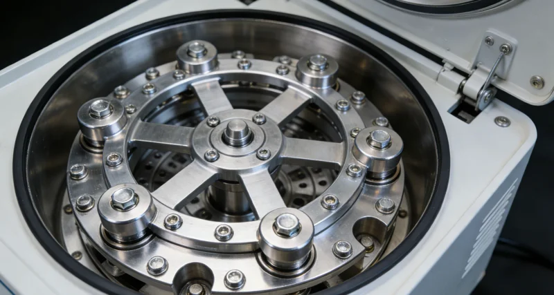 在洁净的实验室内,身穿白大褂的