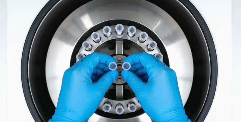 一位医生正在电脑前查看详细的基