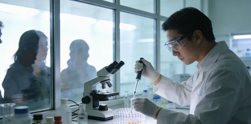 不同类型检测机构（医院、连锁店