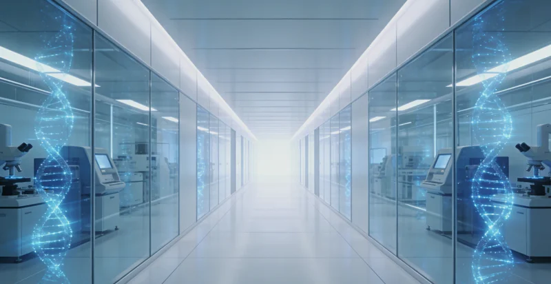 儿童接受呼吸道检查的场景