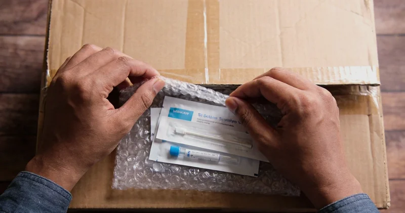 温馨画面:一家三口在户外,父母