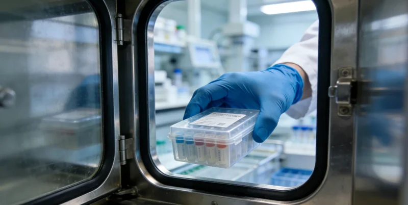 专业基因检测设备展示