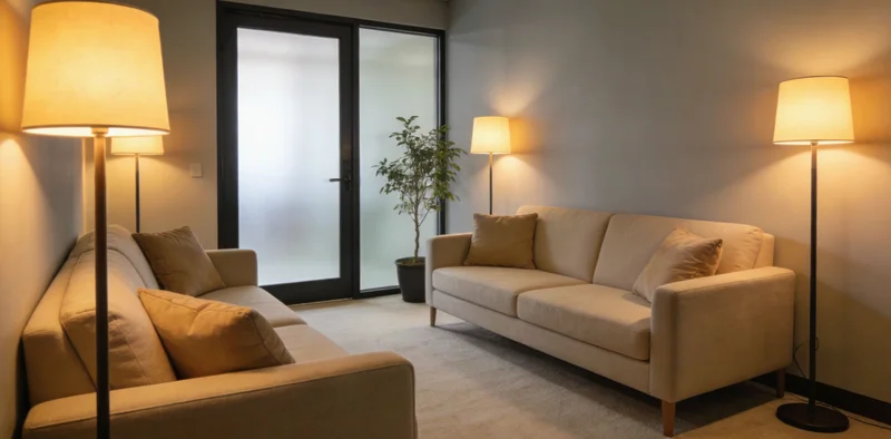 湖州医院诊室内，医生正在与脑胶质瘤患者家属进行病情沟通