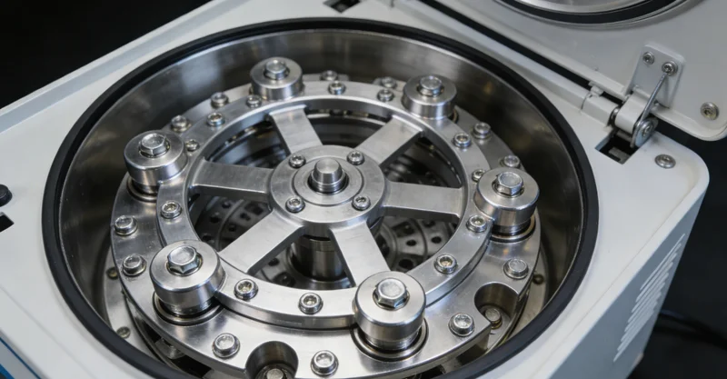 专业技术人员在实验室内操作精密