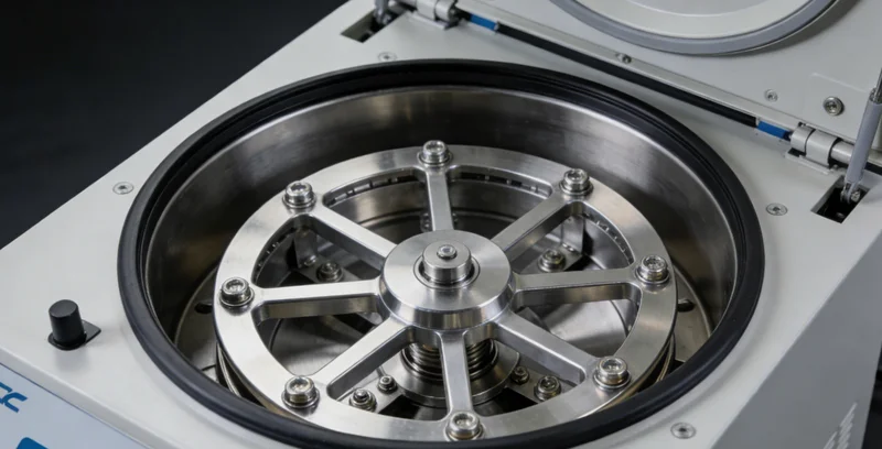 一位技术人员在实验室操作精密仪