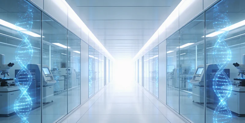 天水某医院实验室检测人员正在处