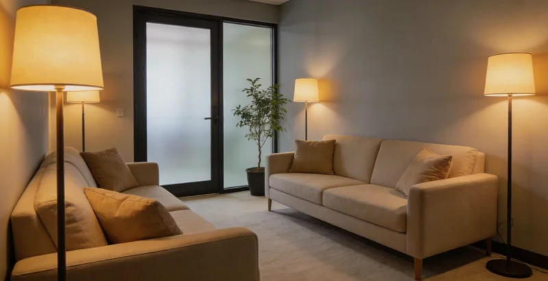 专业人士在实验室分析数据或与市民解读基因检测报告