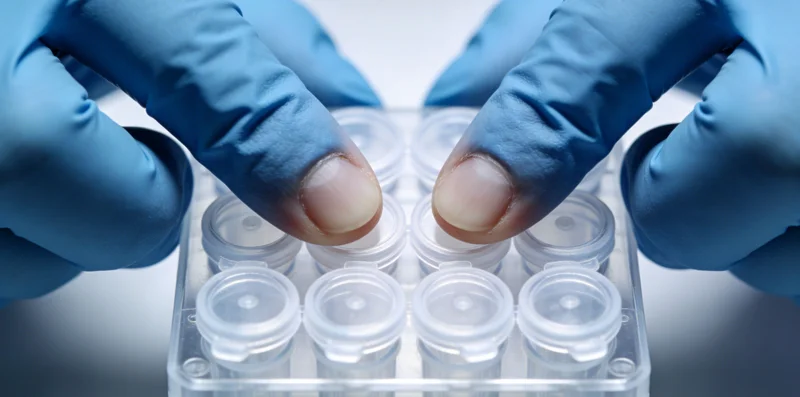 莆田市民在医院进行血液检测的场景