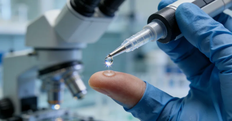 医生在诊室内向一对备孕夫妇讲解