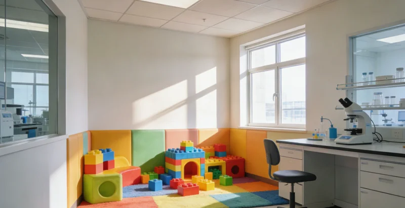 来宾女性在医院进行健康咨询