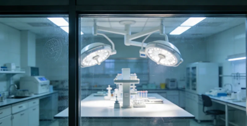 医生或顾问正在向咨询者详细解读