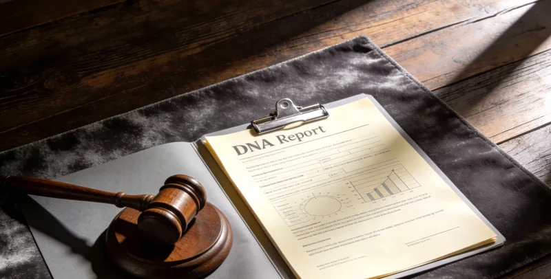 一位中年男士在家中查看体检报告,表情关切,体现出对肝癌风险的担忧