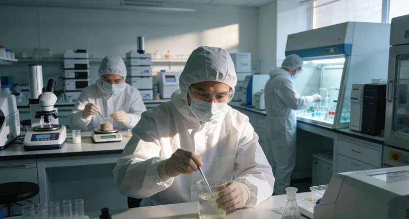 高科技基因测序仪器在实验室中工