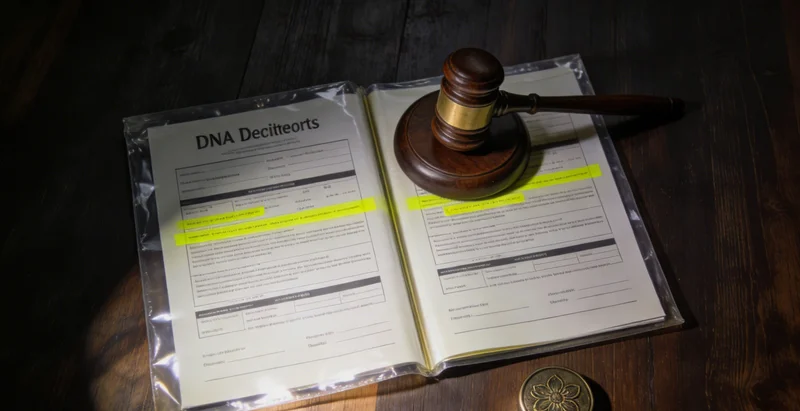 医生向患者家属解读基因检测报告