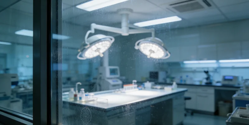 传统检测与基因检测流程对比示意