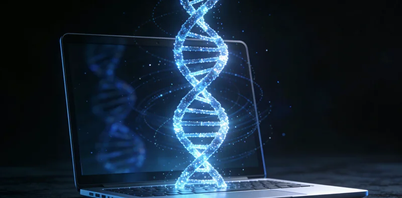 专业医生正在进行基因检测咨询