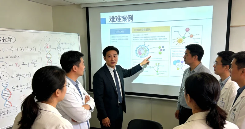 展示肠道内复杂微生物环境的示意