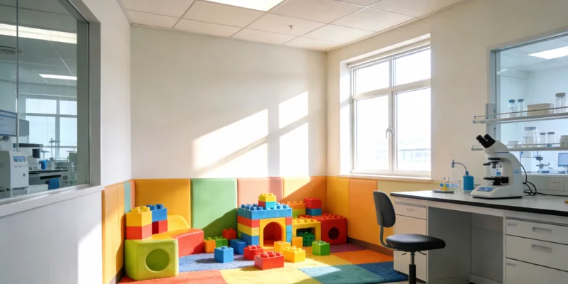 温馨家庭合照的模糊背景前，摆放