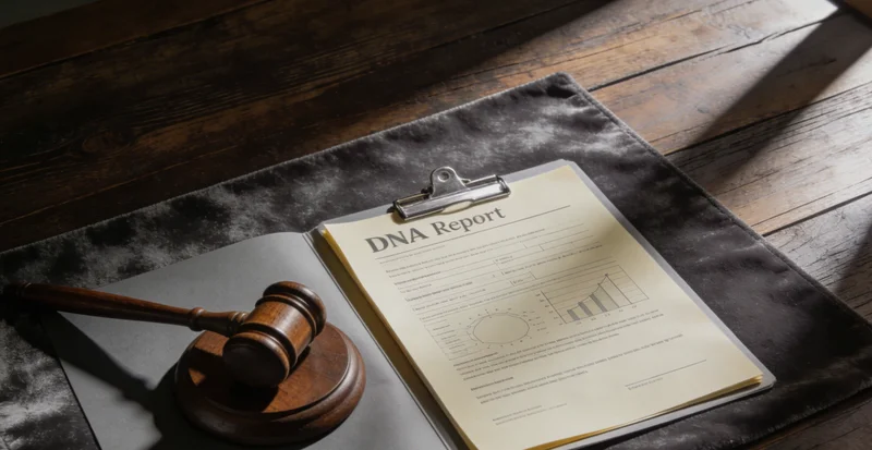 患者与医生正在沟通基因检测报告