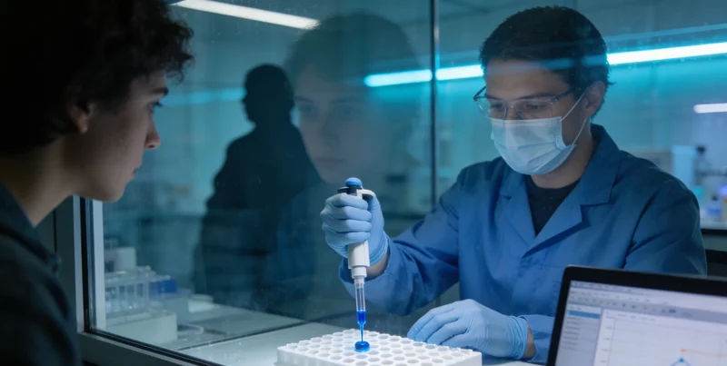 万核基因文山实验室内部,技术人