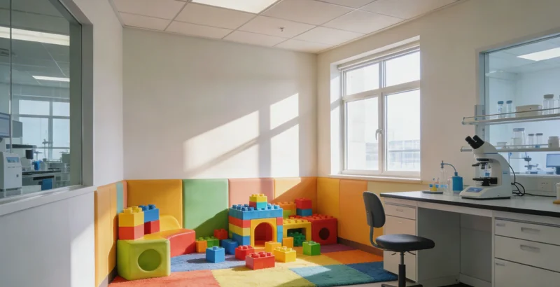 家长通过在线视频方式与医疗专家