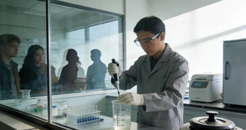 专业基因检测实验室内部环境