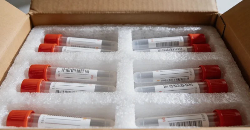 HPV居家自采样本工具包,体现