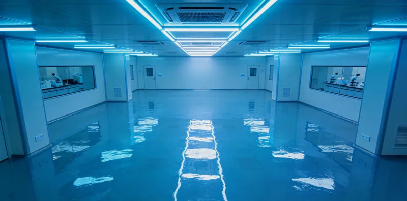 专业实验室内技术人员操作精密检