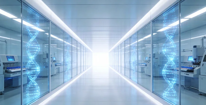 医生在诊室内，正在向患者展示并