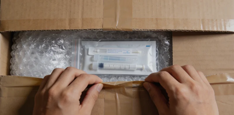 一个家庭常备药箱，里面醒目地放