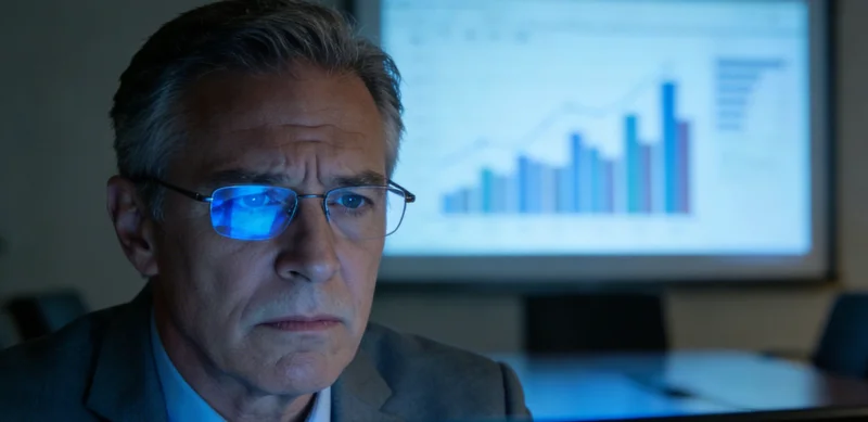 医生在诊室内向患者解释肺炎病原