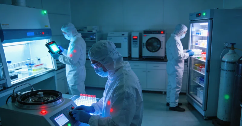 一份清晰的医学检测报告特写，象